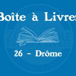 Boîte à livres – Code postal, ville – (26) Drôme