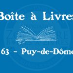 Boîte à livres – Code postal, ville – (63) Puy-de-Dôme