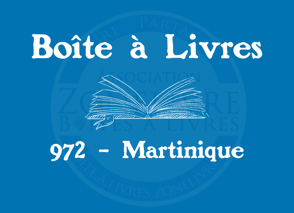 Boîte à livres Code postal, ville (972) Martinique Boîte à Livres Boîte à livres Code postal, ville (972) Martinique Boîte à Livres